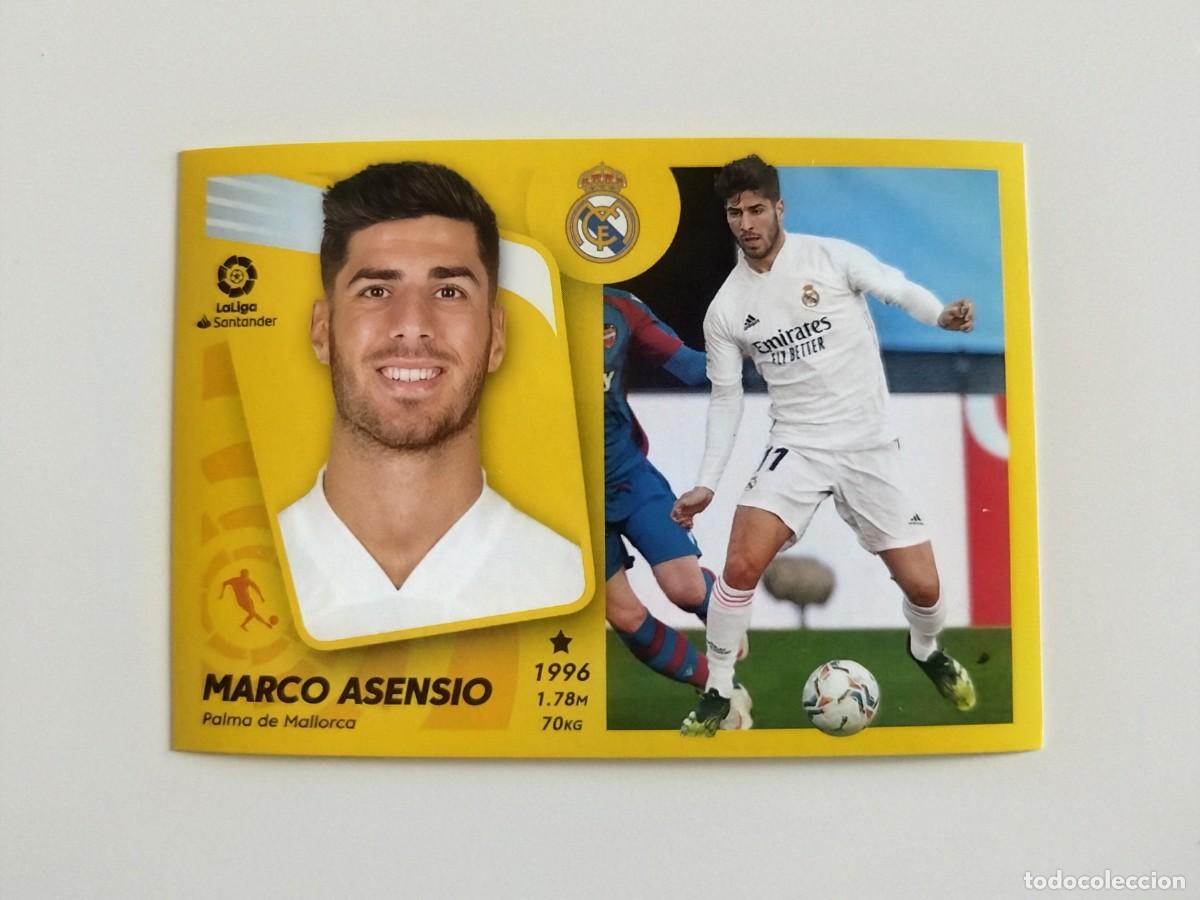 Cromos de f&uacute;tbol: Marco Asensio 17A SIN PEGAR NUNCA PEGADO Real Madrid CF Liga Ediciones Este 21 22 / 2021 2022