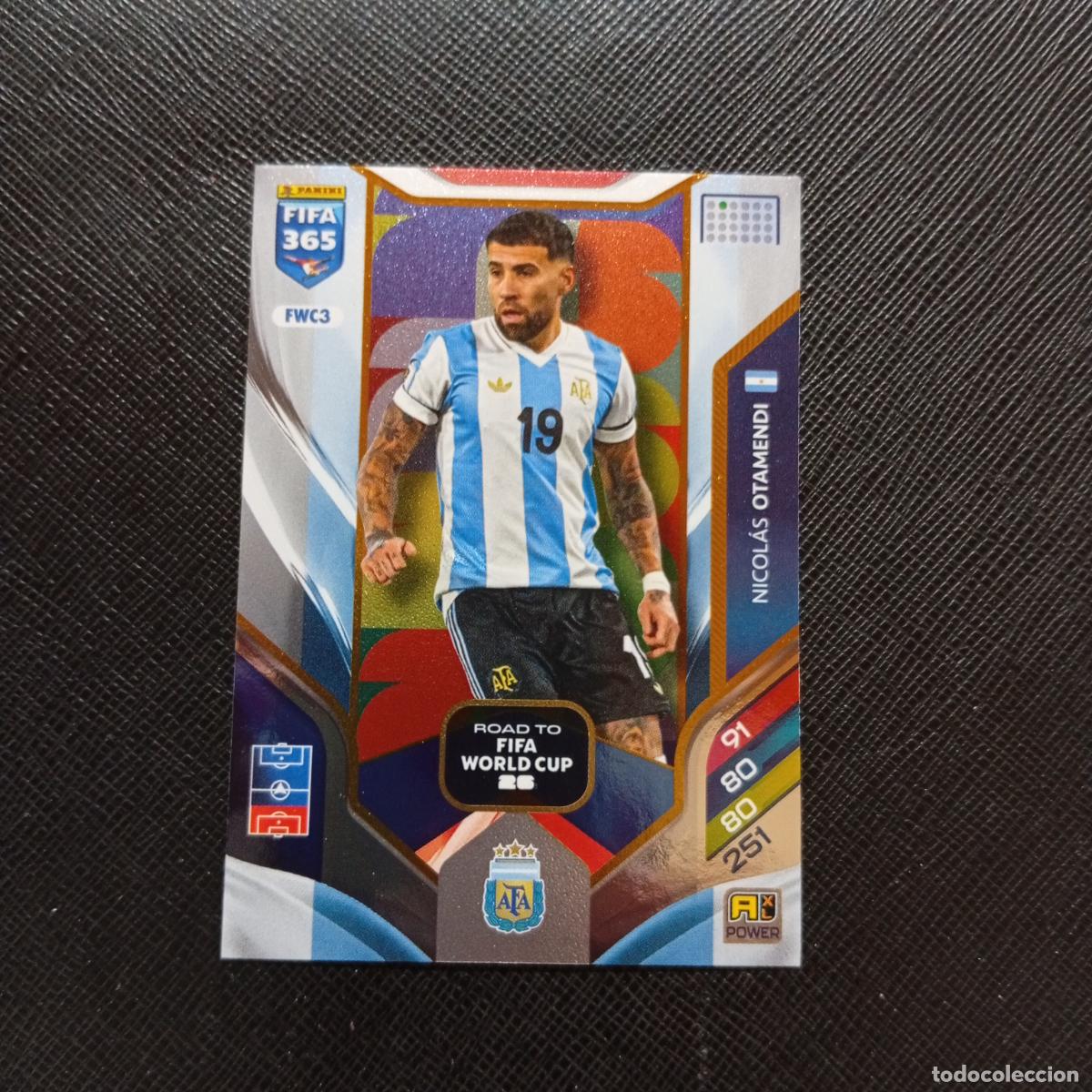 Cromos de f&uacute;tbol: FWC3 OTAMENDI ARGENTINA ADRENALYN 2025 2026 FIFA 365 CROMO FUTBOL 25 26 - A215 PG49