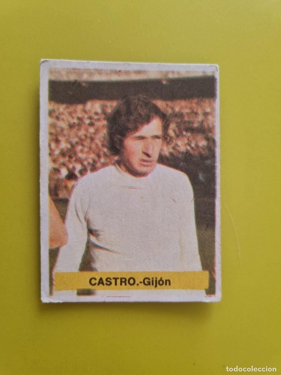 Cromos de f&uacute;tbol: CROMO FUTBOL FINI 75 76 1975 1976 NUNCA PEGADO SIN PEGAR CASTRO SPORTING DE GIJ&Oacute;N AR926