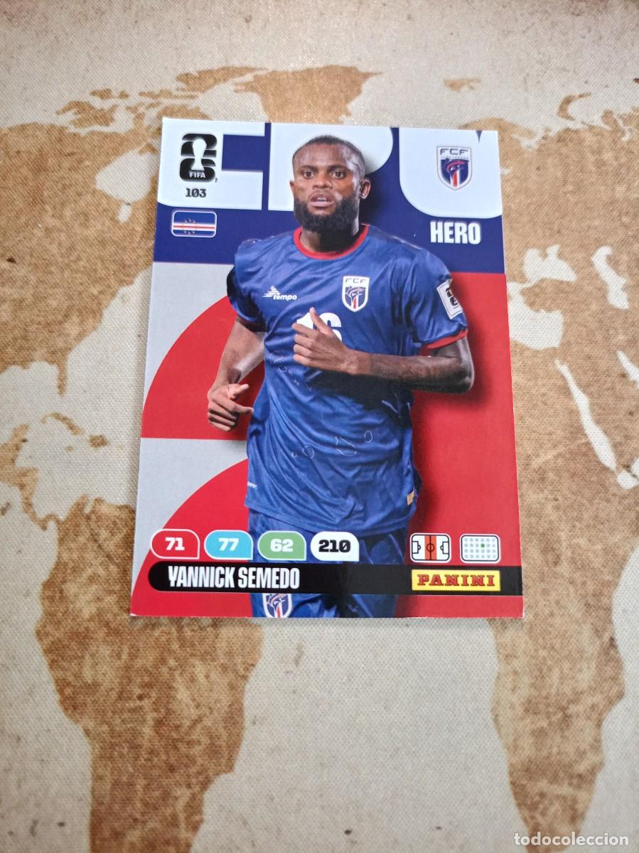 Cromos de f&uacute;tbol: # Cabo Verde 103 YANNICK SEMEDO Adrenalyn WORLD cup 2026