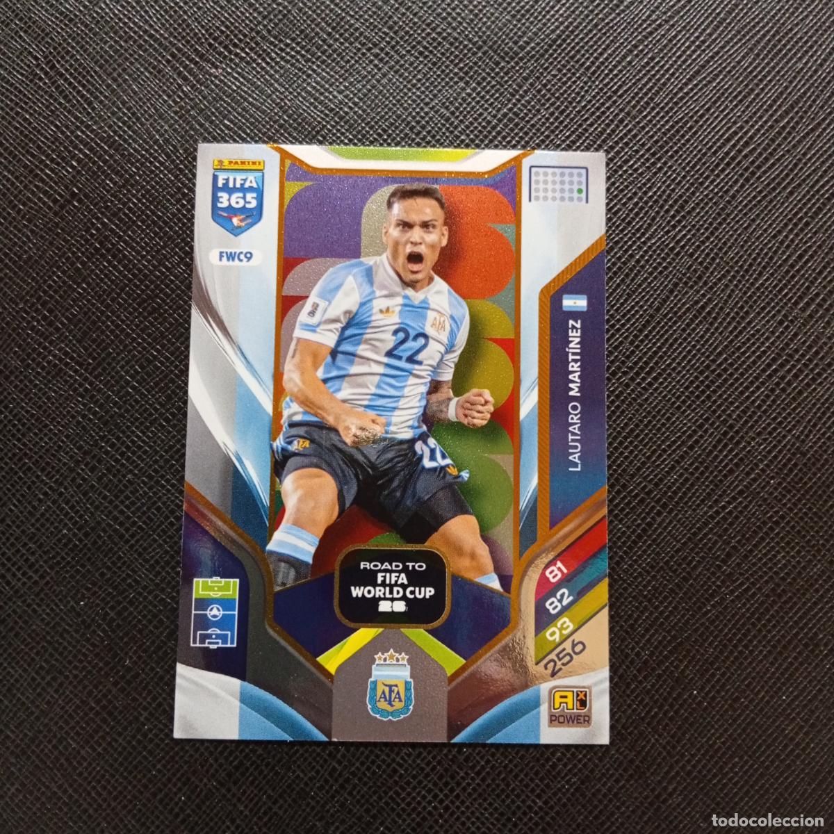 Cromos de f&uacute;tbol: FWC9 LAUTARO MARTINEZ ARGENTINA ADRENALYN 2025 2026 FIFA 365 CROMO FUTBOL 25 26 - A215 PG49