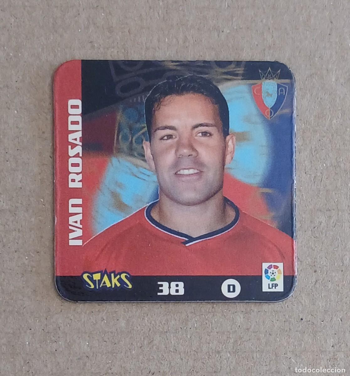 Cromos de Futebol: STAK n&ordm; 38 IV&Aacute;N ROSADO OSASUNA STAKS LA RAZ&Oacute;N LIGA 2003-2004 DE PANINI.