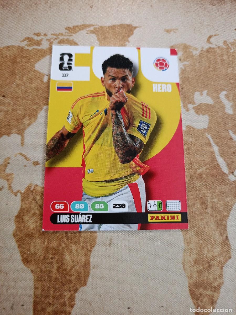 Cromos de Futebol: # Colombia 117 LUIS SU&Aacute;REZ Adrenalyn WORLD cup 2026
