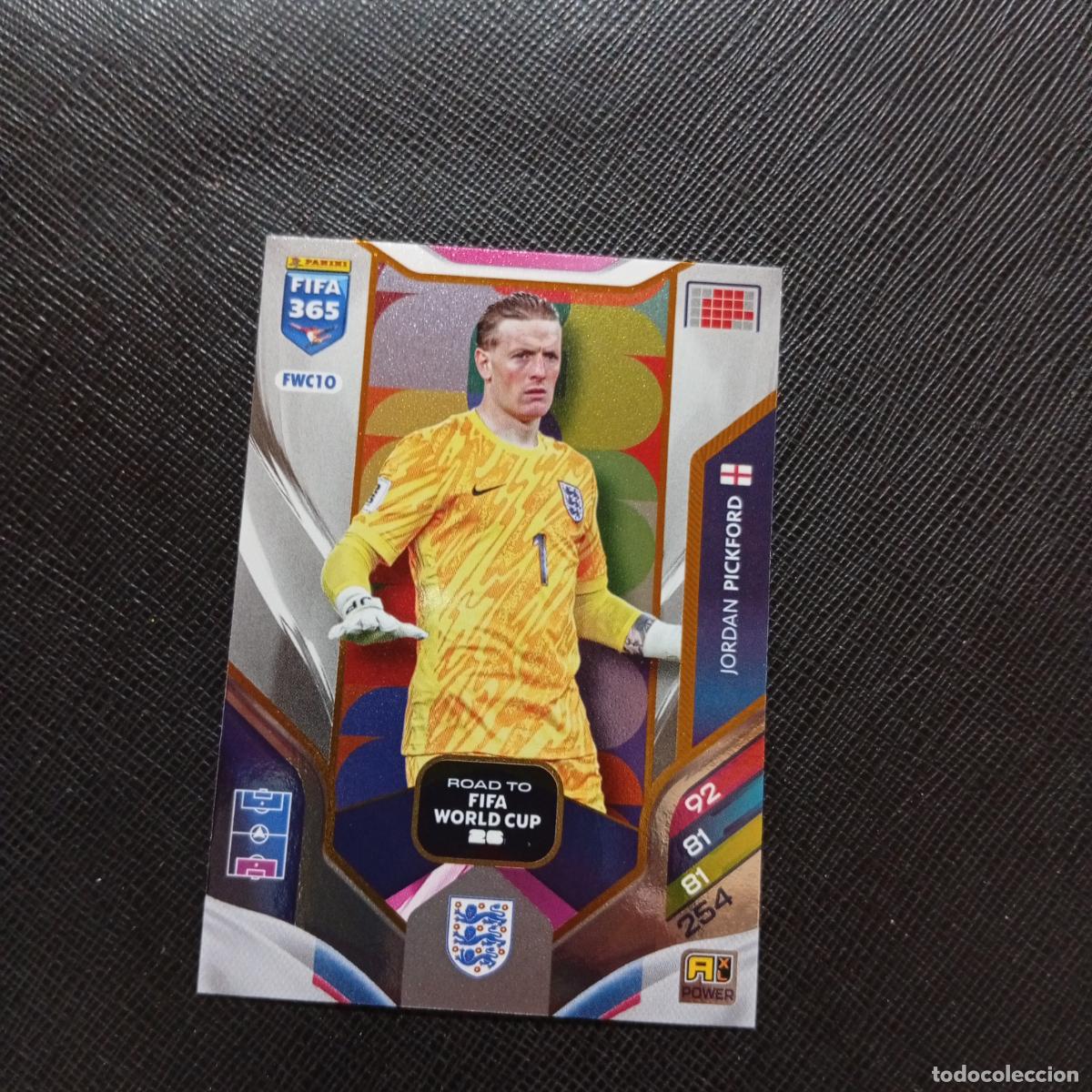 Cromos de Futebol: FWC10 PICKFORD INGLATERRA ADRENALYN 2025 2026 FIFA 365 CROMO FUTBOL 25 26 - A215 PG49