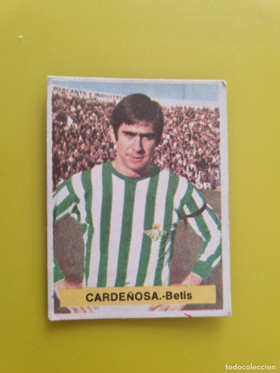 Cromos de Futebol: CROMO FUTBOL FINI 75 76 1975 1976 NUNCA PEGADO SIN PEGAR CARDE&Ntilde;OSA REAL BETIS AR926