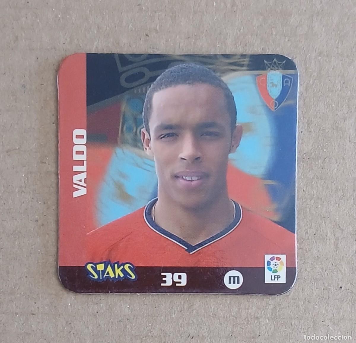 Cromos de Futebol: STAK n&ordm; 39 VALDO OSASUNA STAKS LA RAZ&Oacute;N LIGA 2003-2004 DE PANINI.
