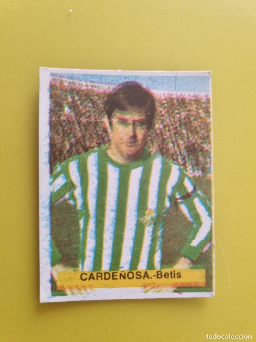 Cromos de Futebol: CROMO FUTBOL FINI 75 76 1975 1976 NUNCA PEGADO SIN PEGAR CARDE&Ntilde;OSA REAL BETIS AR926