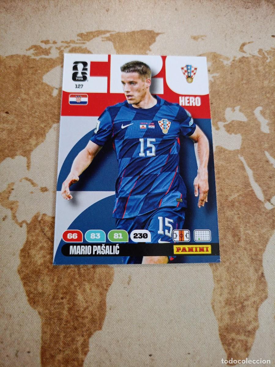 Cromos de f&uacute;tbol: # Croacia 127 MARIO PASALIC Adrenalyn WORLD cup 2026