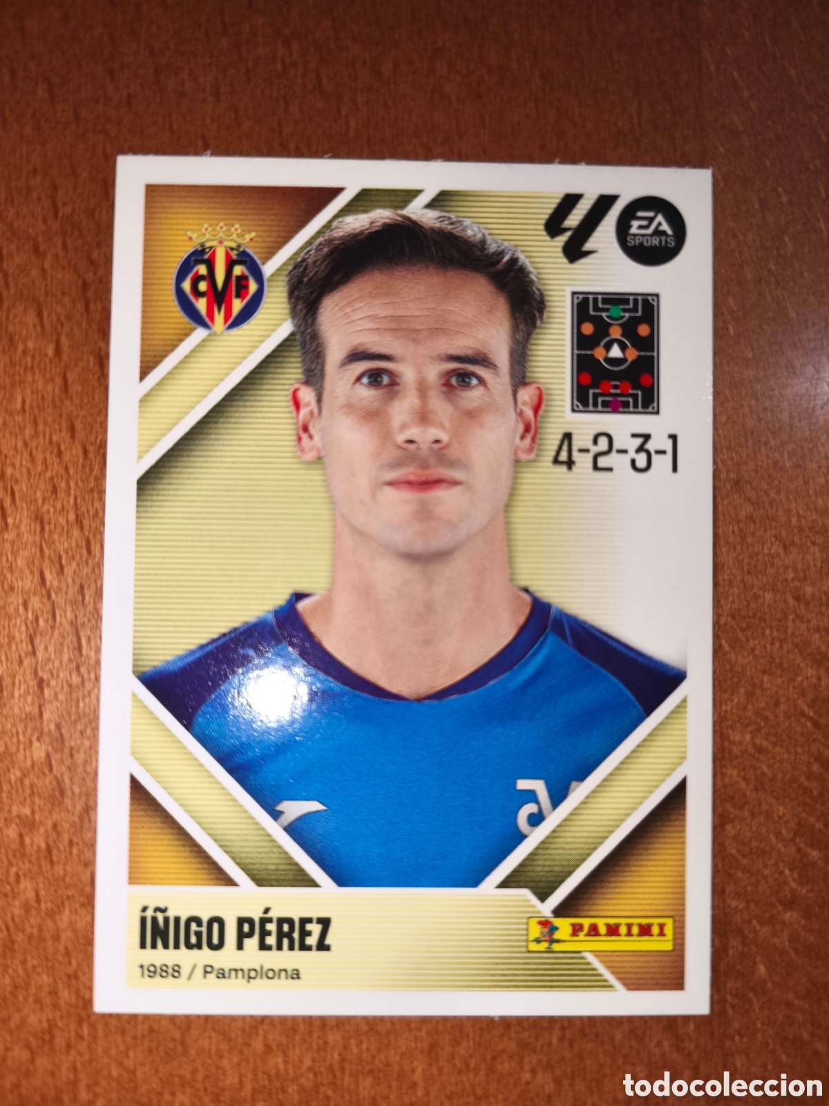 Cromos de f&uacute;tbol: &Iacute;&ntilde;igo P&eacute;rez n&deg;2 liga este 26/27 Villarreal