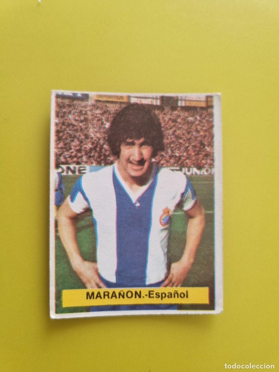 Cromos de f&uacute;tbol: CROMO FUTBOL FINI 75 76 1975 1976 NUNCA PEGADO SIN PEGAR MARA&Ntilde;ON RCD ESPA&Ntilde;OL AR926