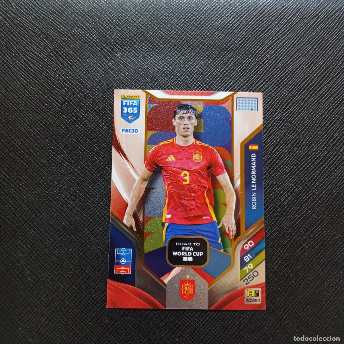 Cromos de f&uacute;tbol: FWC30 LE NORMAND ESPA&Ntilde;A ADRENALYN 2025 2026 FIFA 365 CROMO FUTBOL 25 26 - A215 PG50