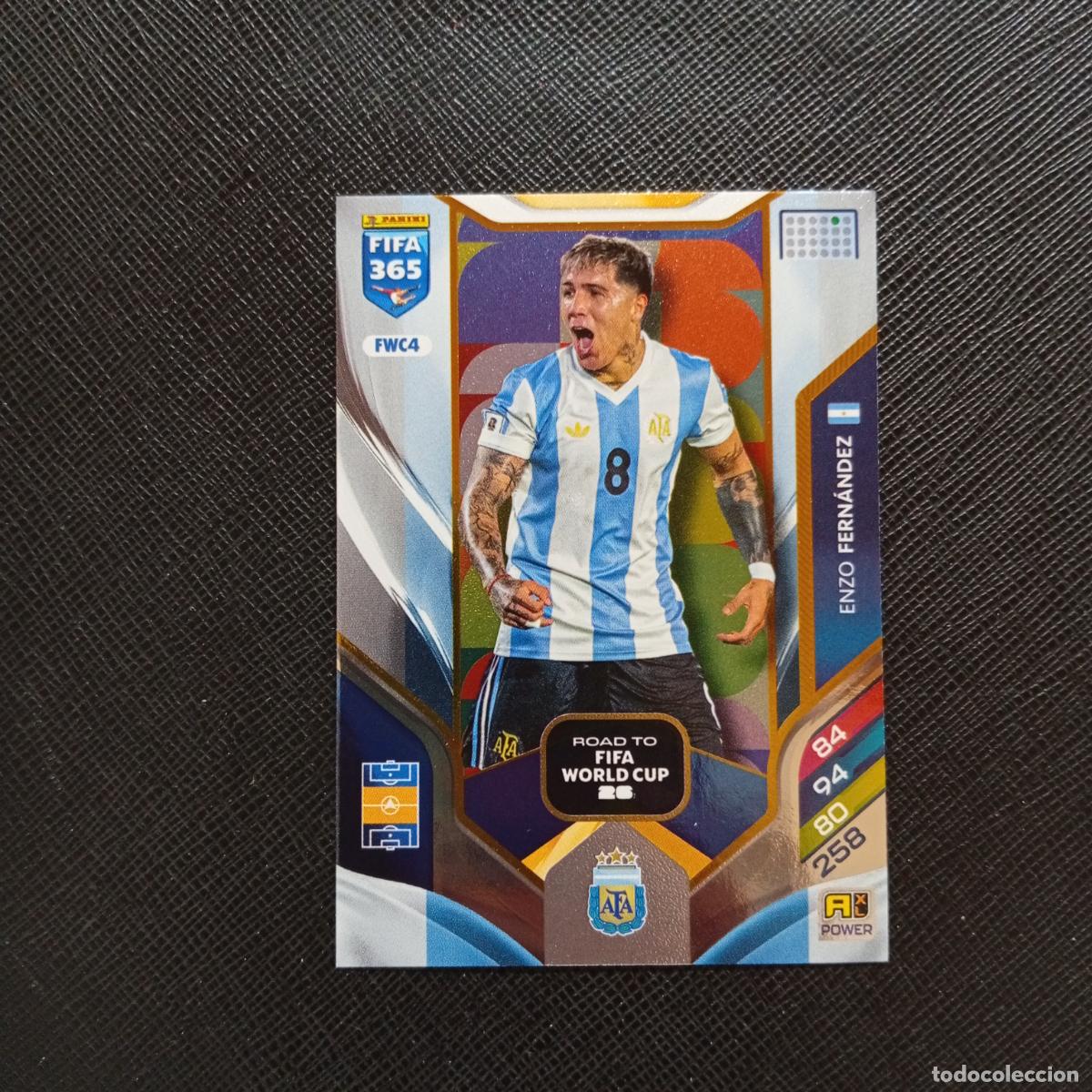 Cromos de f&uacute;tbol: FWC4 ENZO FERNANDEZ ARGENTINA ADRENALYN 2025 2026 FIFA 365 CROMO FUTBOL 25 26 - A215 PG50
