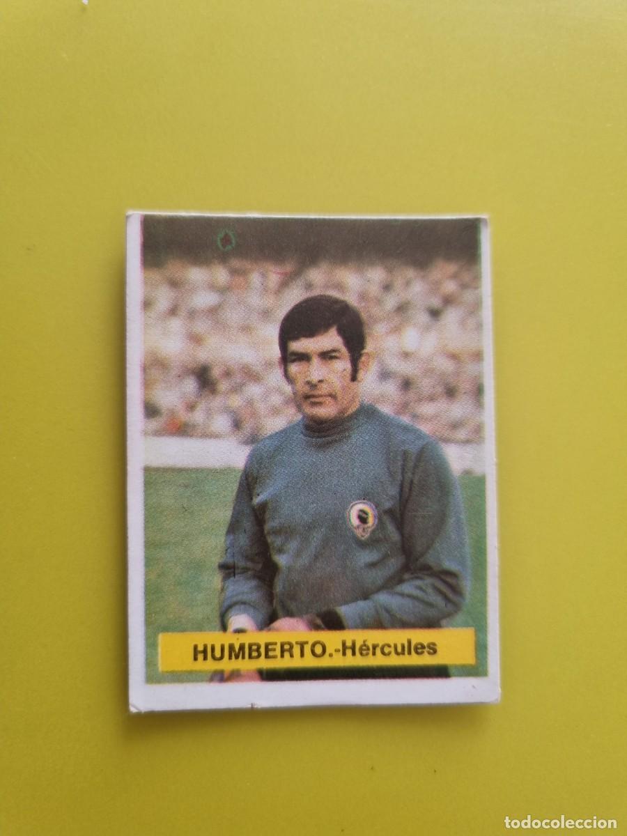 Cromos de f&uacute;tbol: CROMO FUTBOL FINI 75 76 1975 1976 NUNCA PEGADO SIN PEGAR HUMBERTO HERCULES AR926