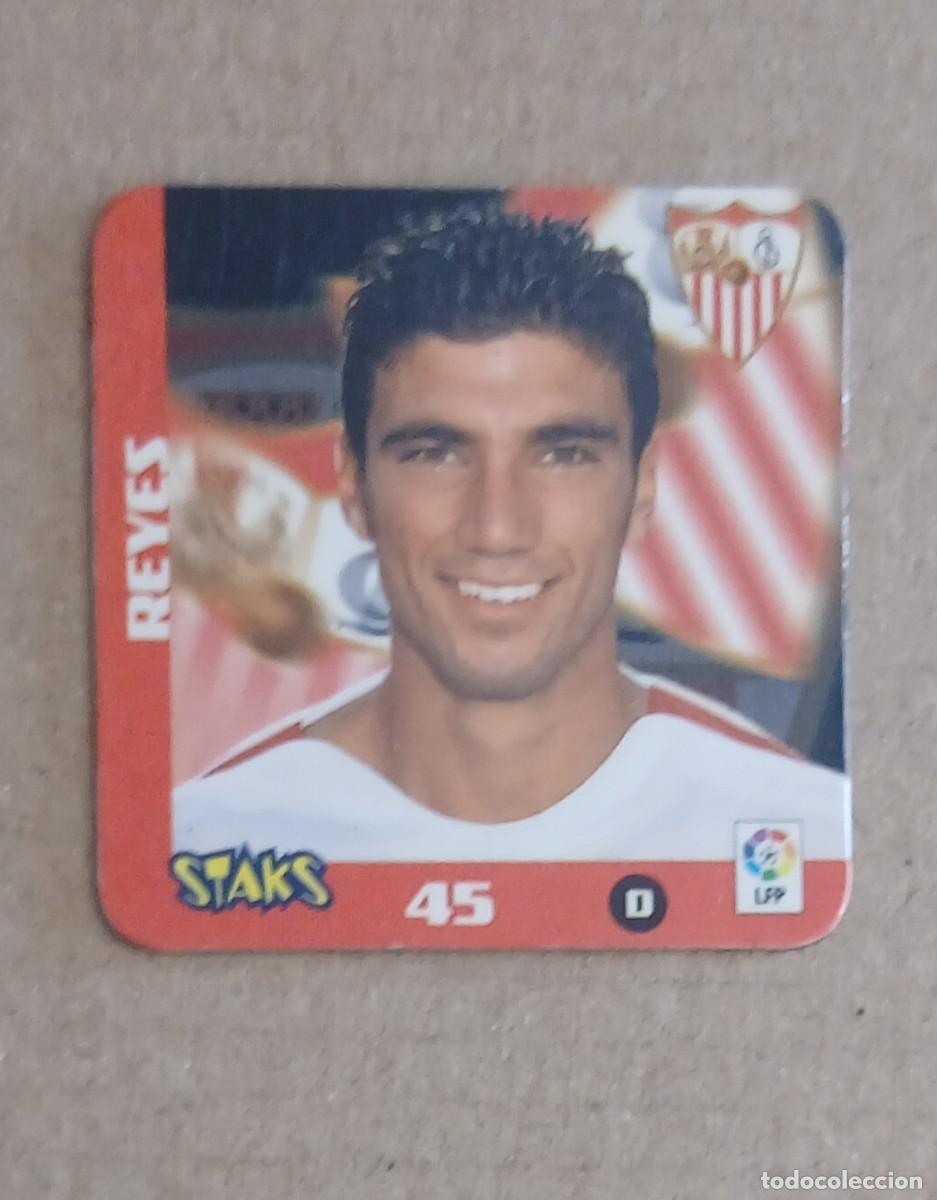 Fu&szlig;ball-Sticker: STAK n&ordm; 45 REYES SEVILLA STAKS LA RAZ&Oacute;N LIGA 2003-2004 DE PANINI.