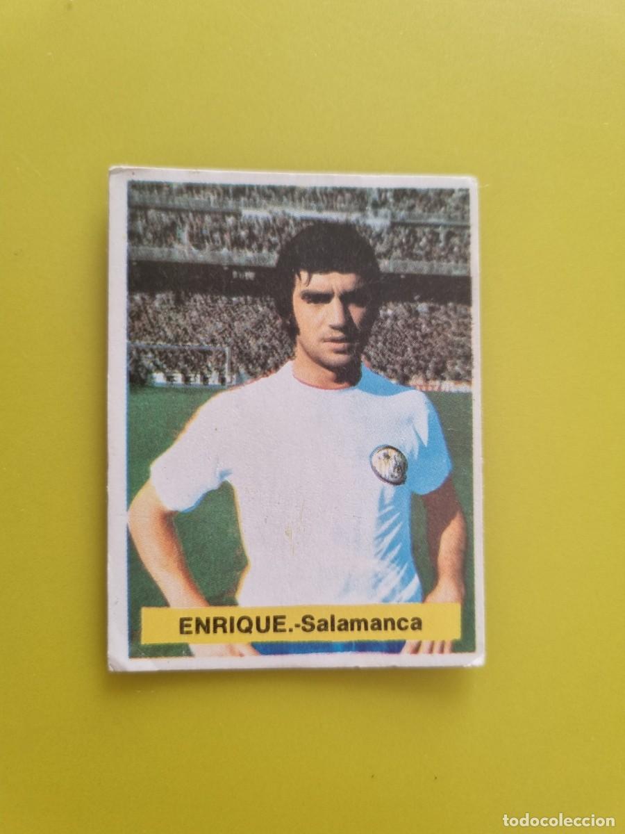 Fu&szlig;ball-Sticker: CROMO FUTBOL FINI 75 76 1975 1976 NUNCA PEGADO SIN PEGAR ENRIQUE UD SALAMANCA AR926