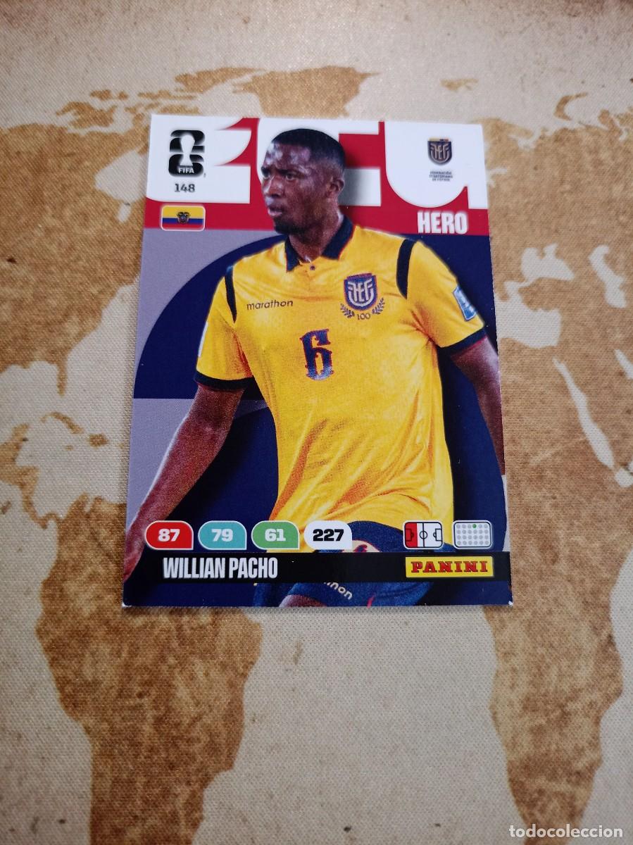 Fu&szlig;ball-Sticker: # Ecuador 148 WILLIAN PACHO Adrenalyn WORLD cup 2026