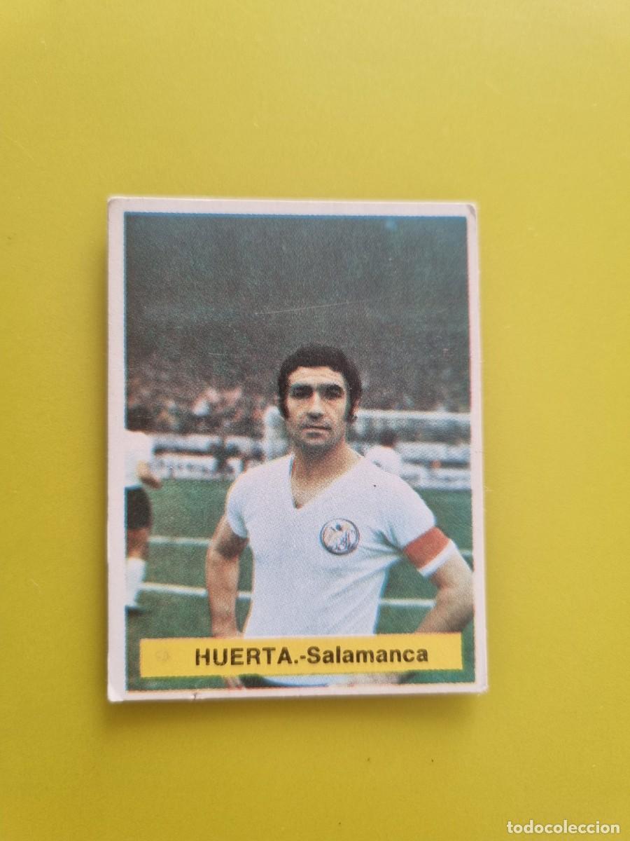 Fu&szlig;ball-Sticker: CROMO FUTBOL FINI 75 76 1975 1976 NUNCA PEGADO SIN PEGAR HUERTA UD SALAMANCA AR926