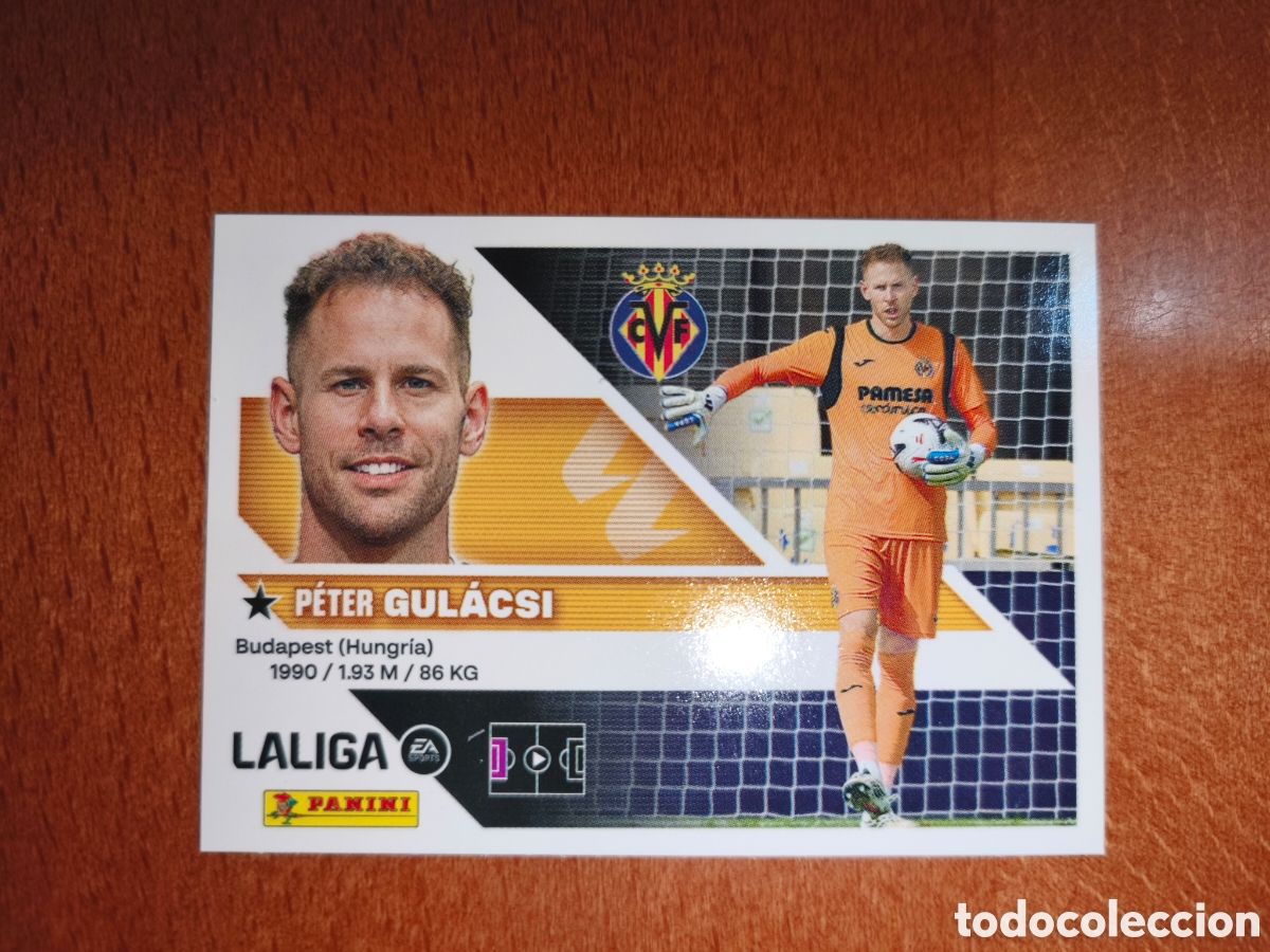 Fu&szlig;ball-Sticker: Gulacsi n&deg;4 Bis Coloca liga este 26/27 Villarreal