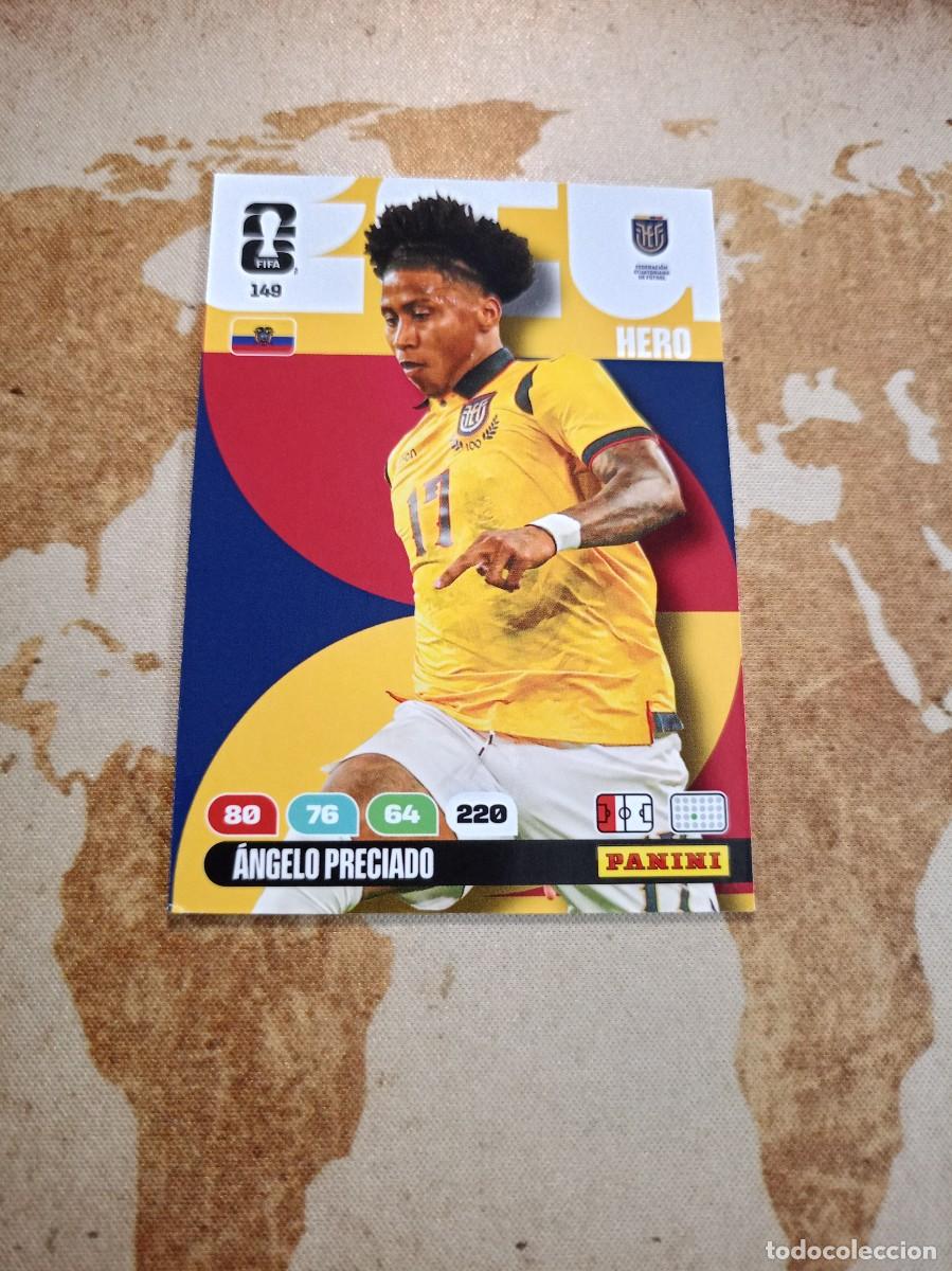 Fu&szlig;ball-Sticker: # Ecuador 149 &Aacute;NGELO PRECIADO Adrenalyn WORLD cup 2026