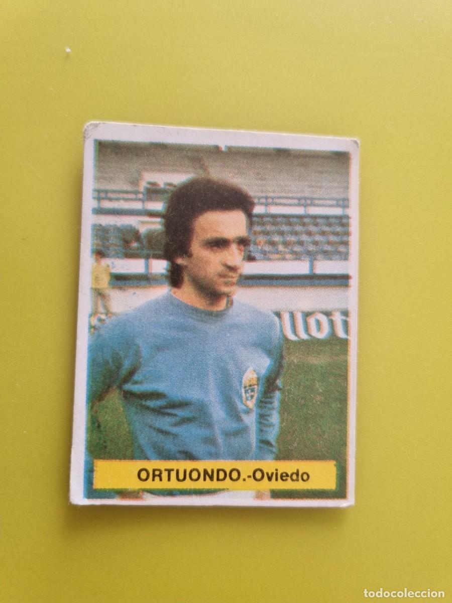Football Stickers: CROMO FUTBOL FINI 75 76 1975 1976 NUNCA PEGADO SIN PEGAR ORTUONDO REAL OVIEDO AR926