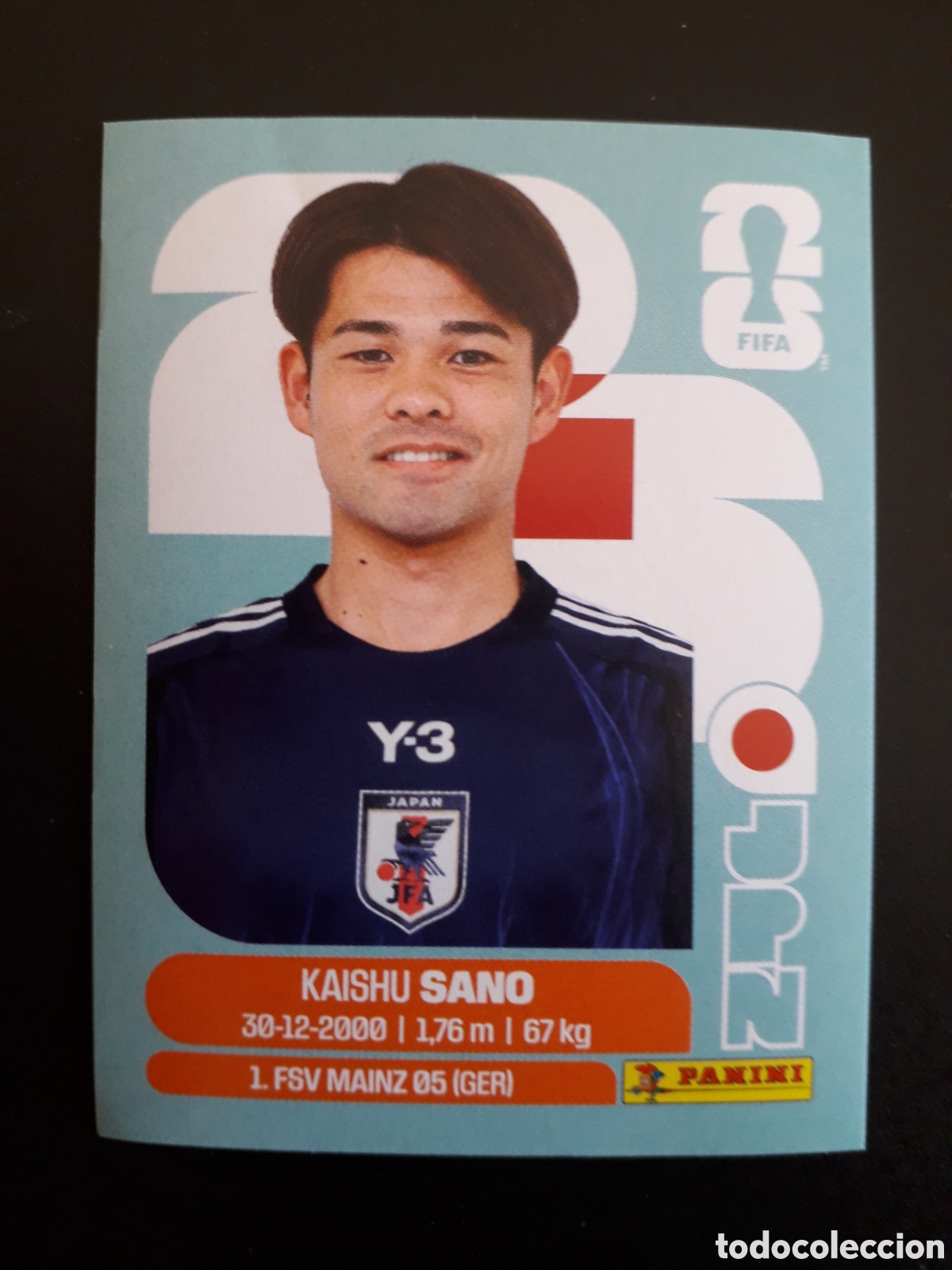Football Stickers: SANO JAP&Oacute;N JPN 8 MUNDIAL F&Uacute;TBOL 2026 FIFA WORLD CUP PANINI SIN PEGAR PEDIDO M&Iacute;NIMO 3&euro;