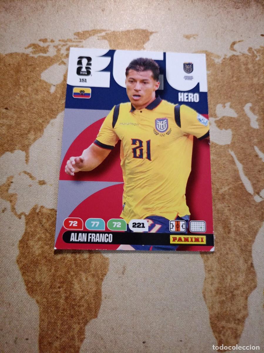 Cartes &agrave; collectionner de Football: # Ecuador 151 ALAN FRANCO Adrenalyn WORLD cup 2026