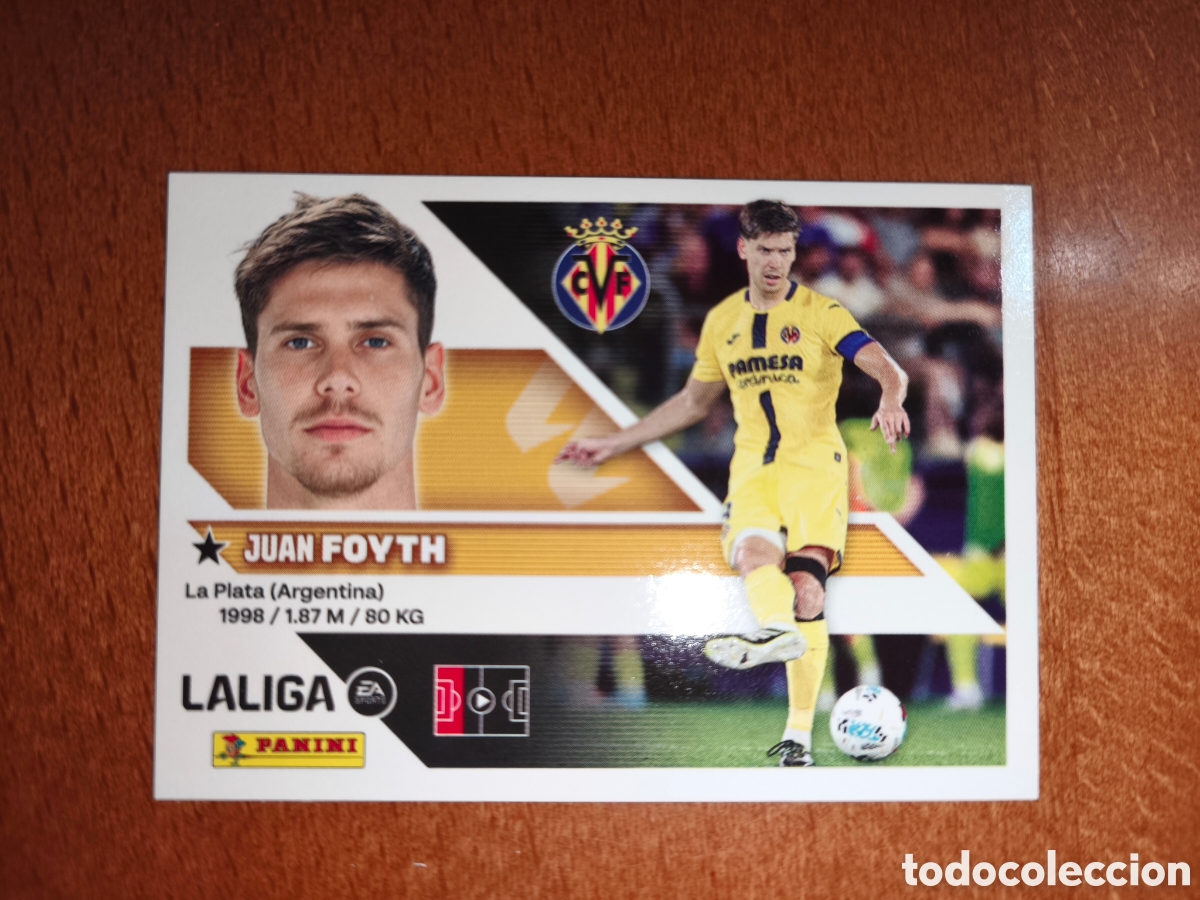 Cromos de f&uacute;tbol: Foyth n&deg;7A liga este 26/27 Villarreal
