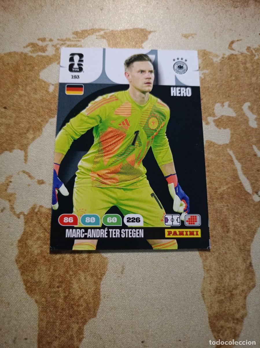 Fu&szlig;ball-Sticker: # Alemania 193 MARC-ANDR&Eacute; TER STEGEN Adrenalyn WORLD cup 2026