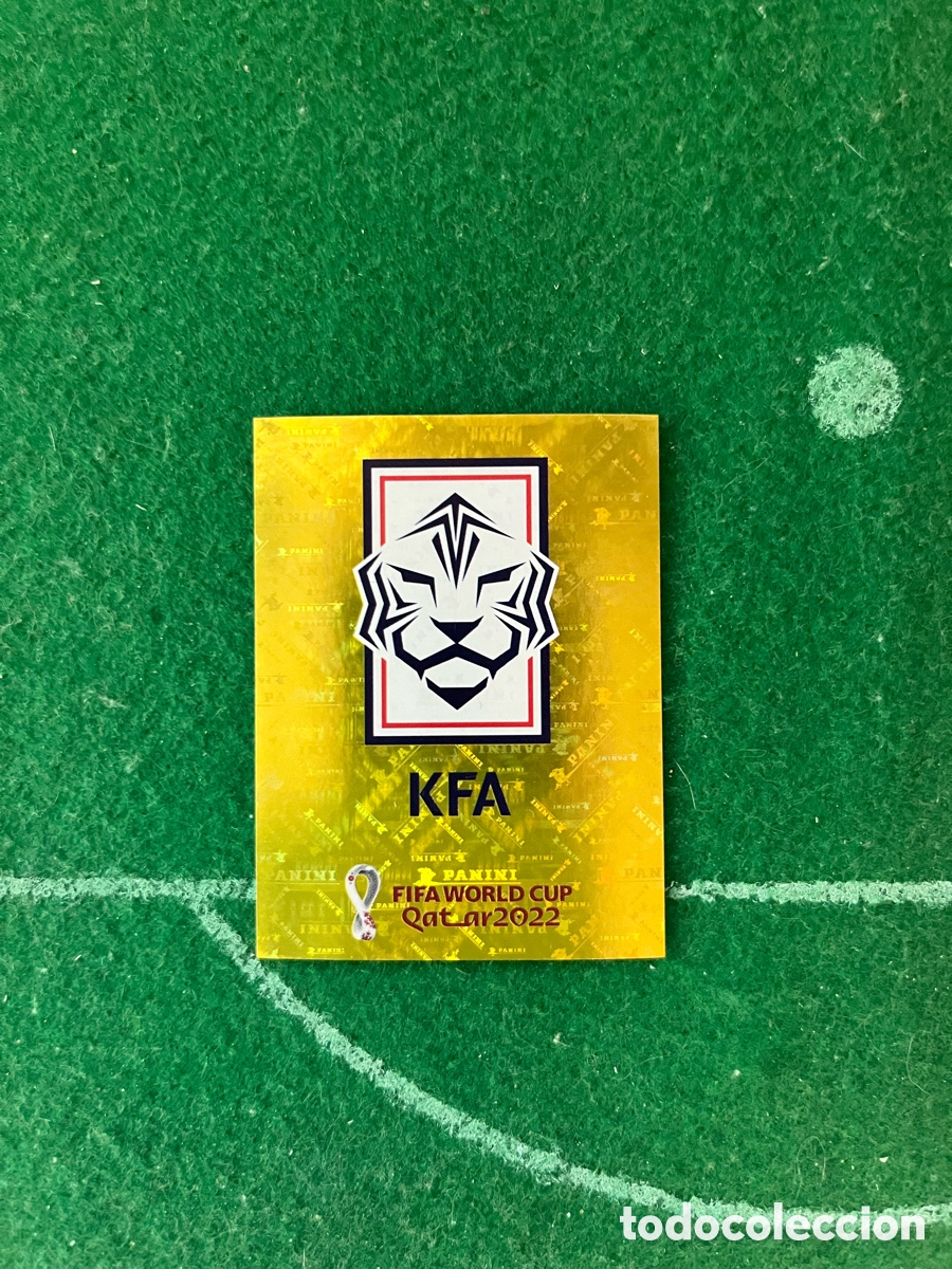 Cromos de f&uacute;tbol: KOR 2 COREA DEL SUR MUNDIAL 2022 PANINI ESCUDO