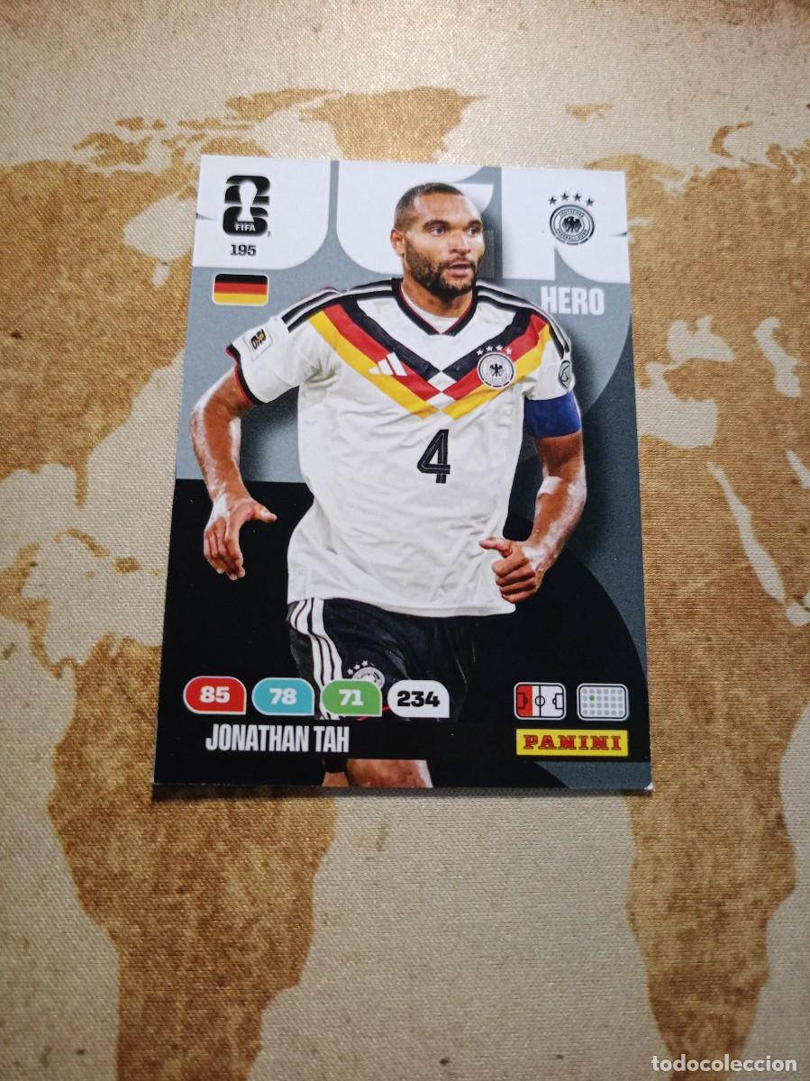 Cromos de f&uacute;tbol: # Alemania 195 JONATHAN TAH Adrenalyn WORLD cup 2026