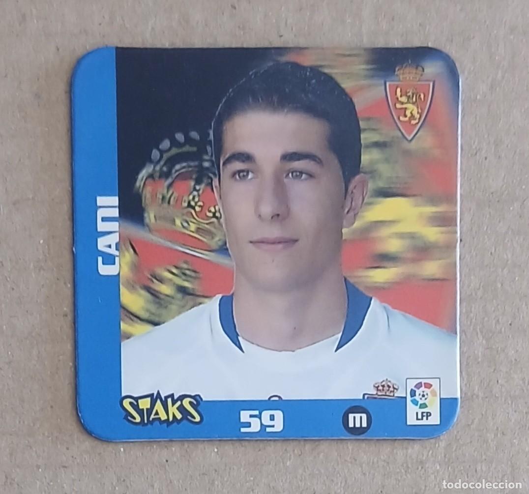 Cromos de f&uacute;tbol: STAK n&ordm; 59 CANI REAL ZARAGOZA STAKS LA RAZ&Oacute;N LIGA 2003-2004 DE PANINI.