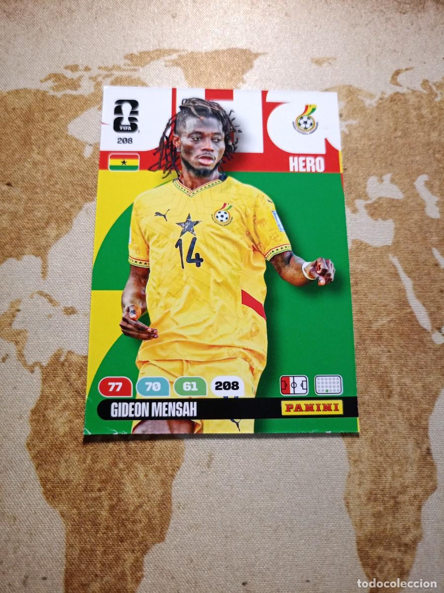 Cromos de f&uacute;tbol: # Ghana 208 GIDEON MENSAH Adrenalyn WORLD cup 2026