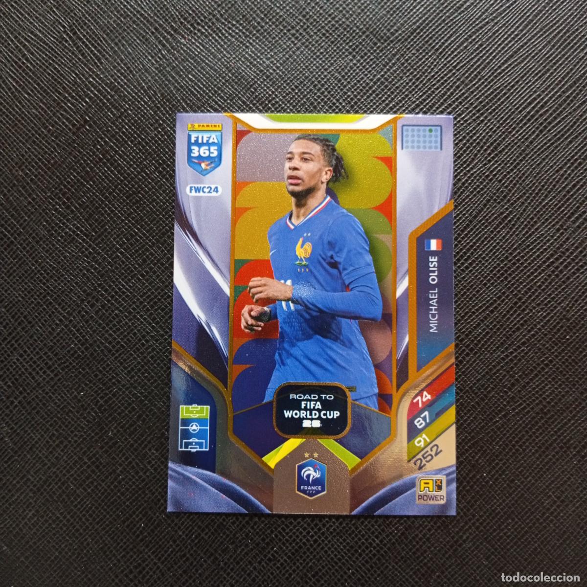 Cromos de f&uacute;tbol: FWC24 OLISE FRANCIA ADRENALYN 2025 2026 FIFA 365 CROMO FUTBOL 25 26 - A215 PG52