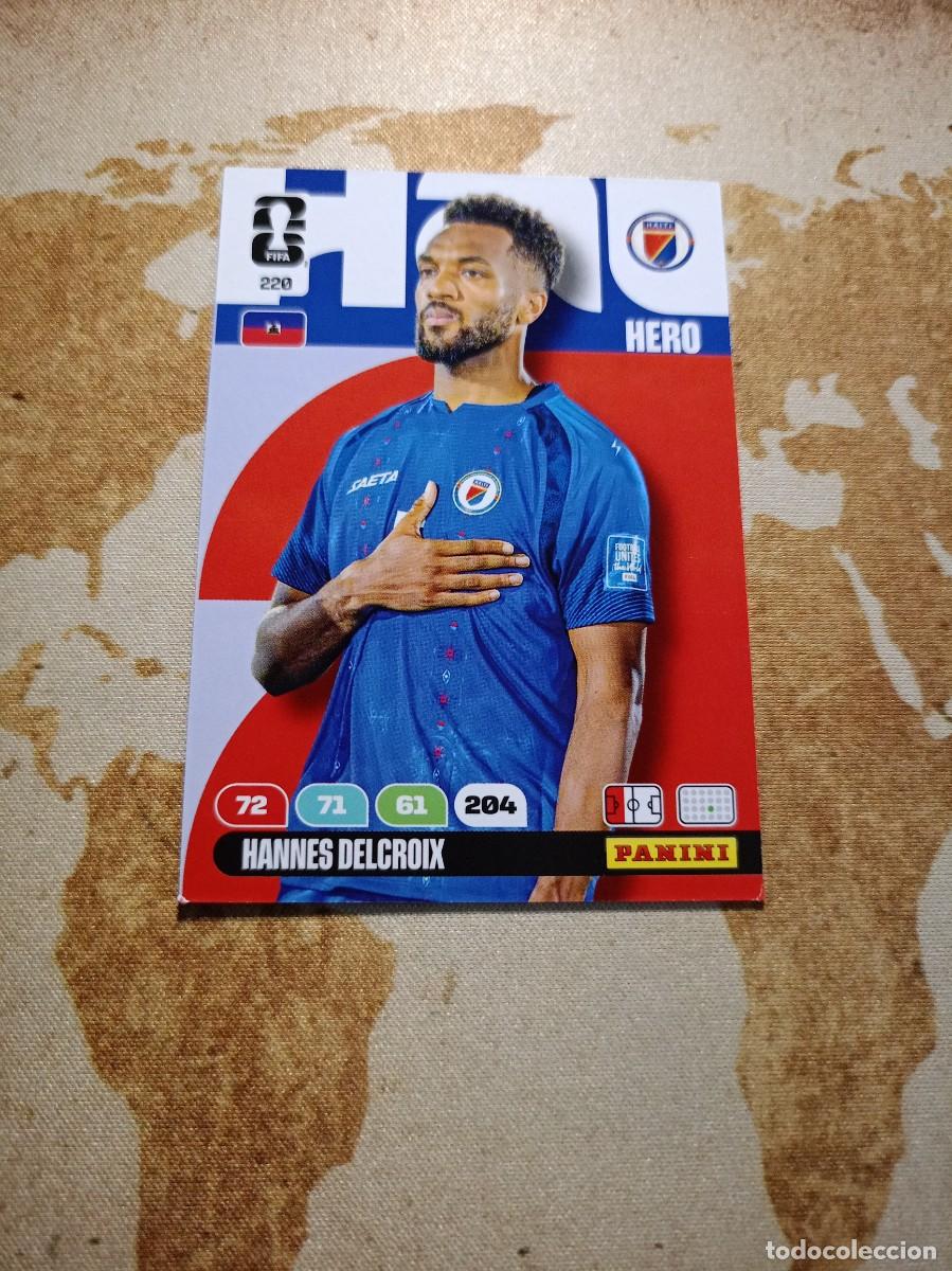 Cromos de f&uacute;tbol: # Hait&iacute; 220 HANNES DELCROIX Adrenalyn WORLD cup 2026