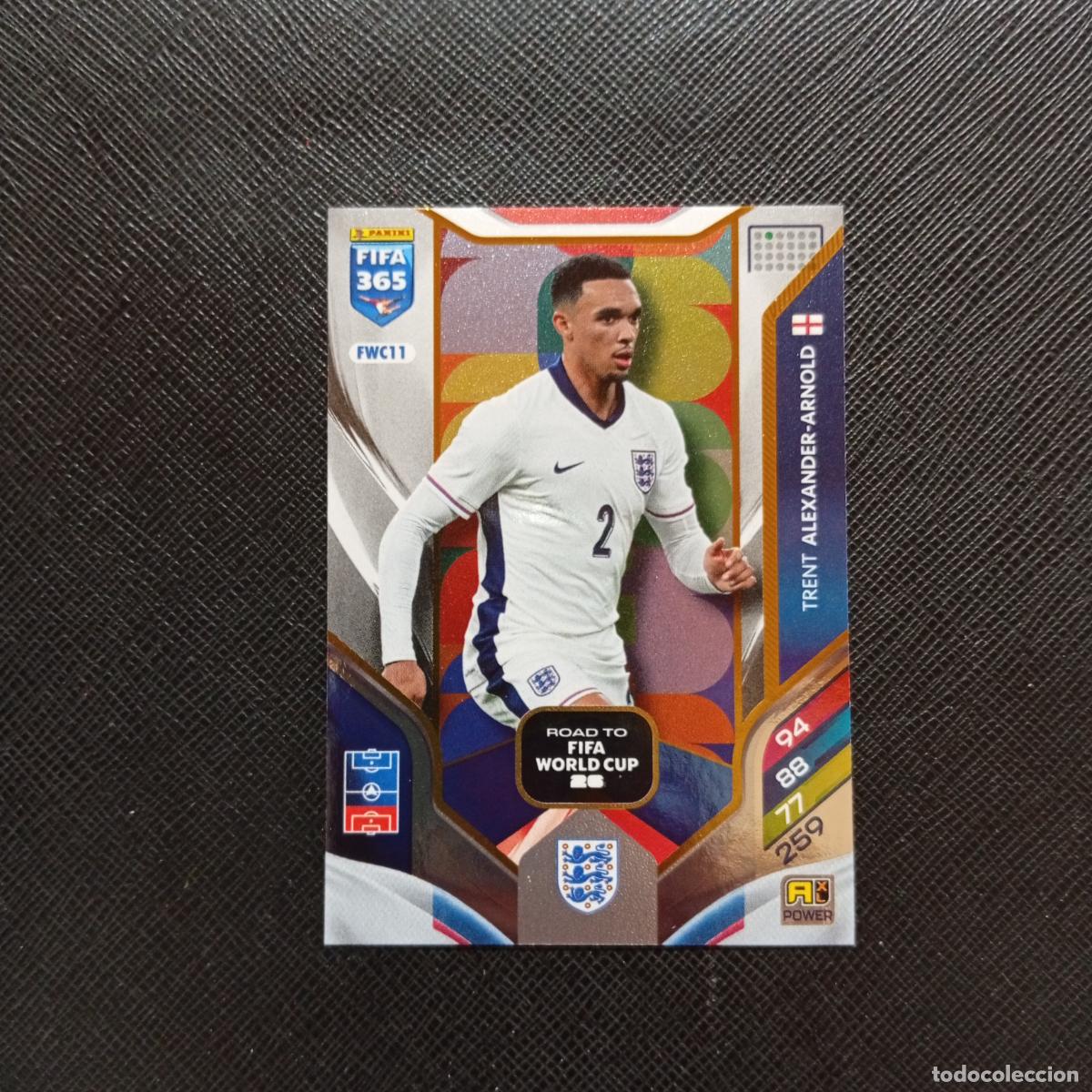Cromos de f&uacute;tbol: FWC11 ALEXANDER ARNOLD INGLATERRA ADRENALYN 2025 2026 FIFA 365 CROMO FUTBOL 25 26 - A215 PG52