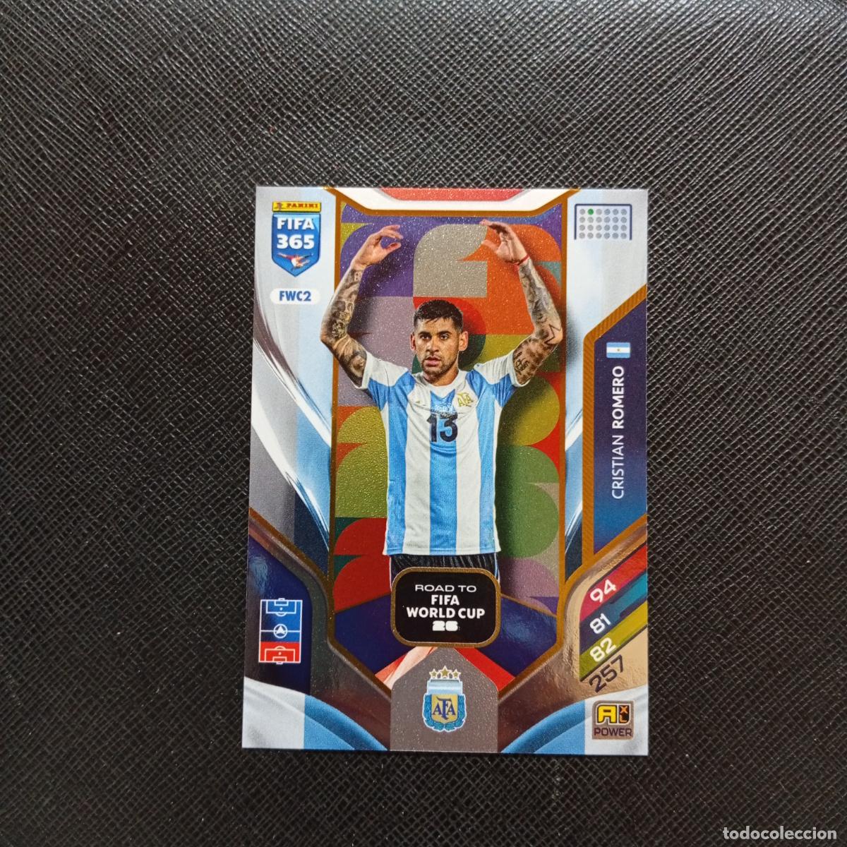 Cromos de f&uacute;tbol: FWC2 ROMERO ARGENTINA ADRENALYN 2025 2026 FIFA 365 CROMO FUTBOL 25 26 - A215 PG52 B