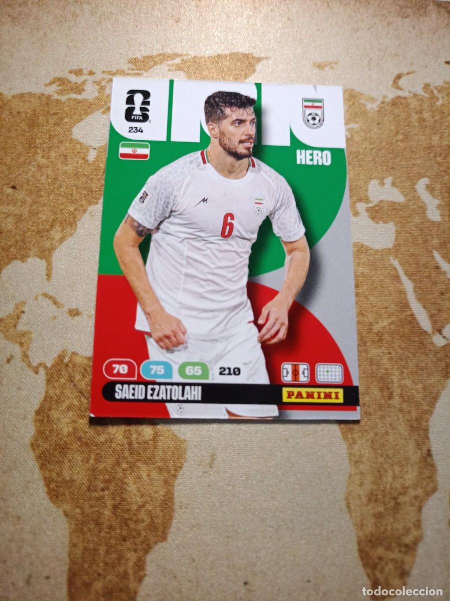 Cartes &agrave; collectionner de Football: # Ir&aacute;n 234 SAEID EZATOLAHI Adrenalyn WORLD cup 2026