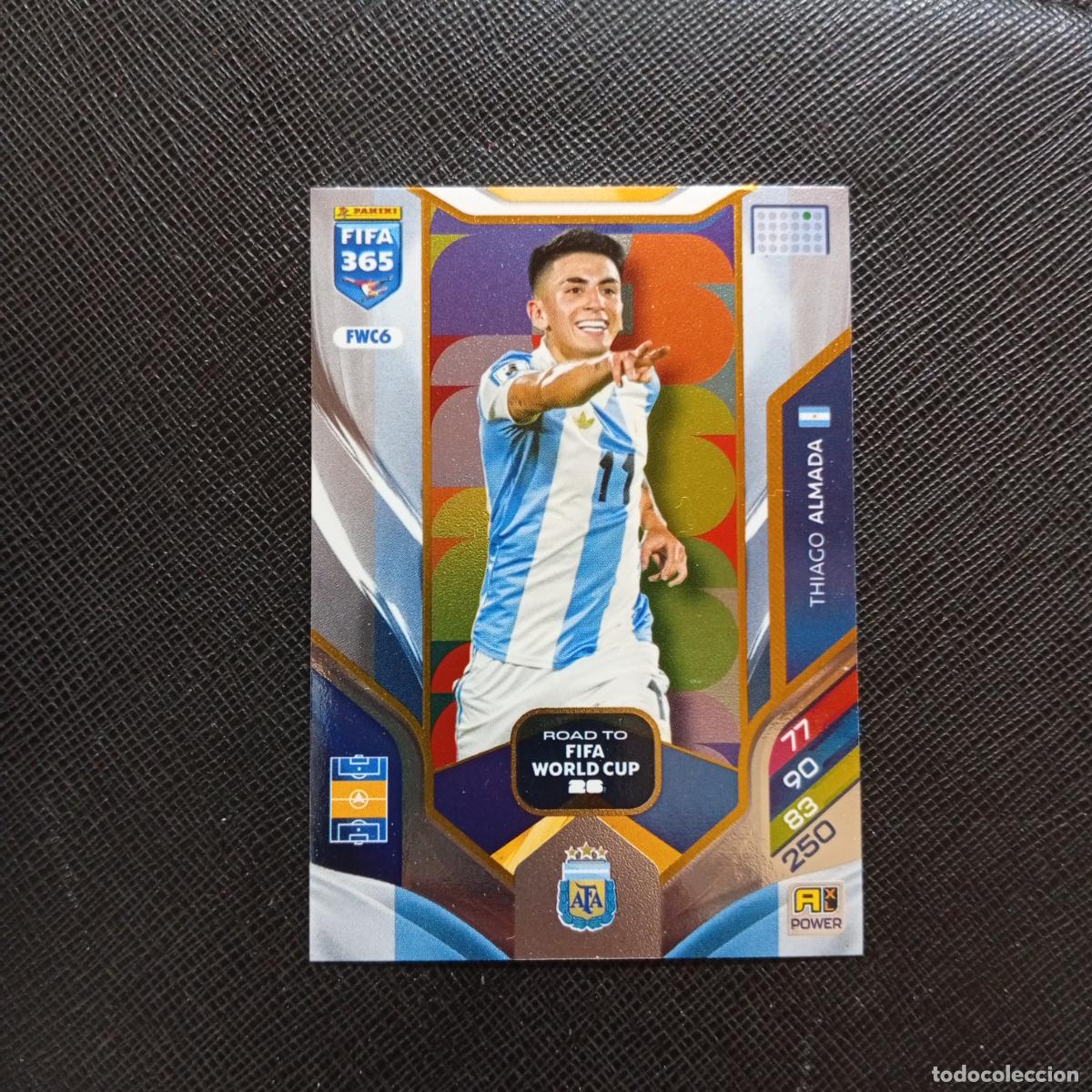 Cartes &agrave; collectionner de Football: FWC6 ALAMDA ARGENTINA ADRENALYN 2025 2026 FIFA 365 CROMO FUTBOL 25 26 - A215 PG52