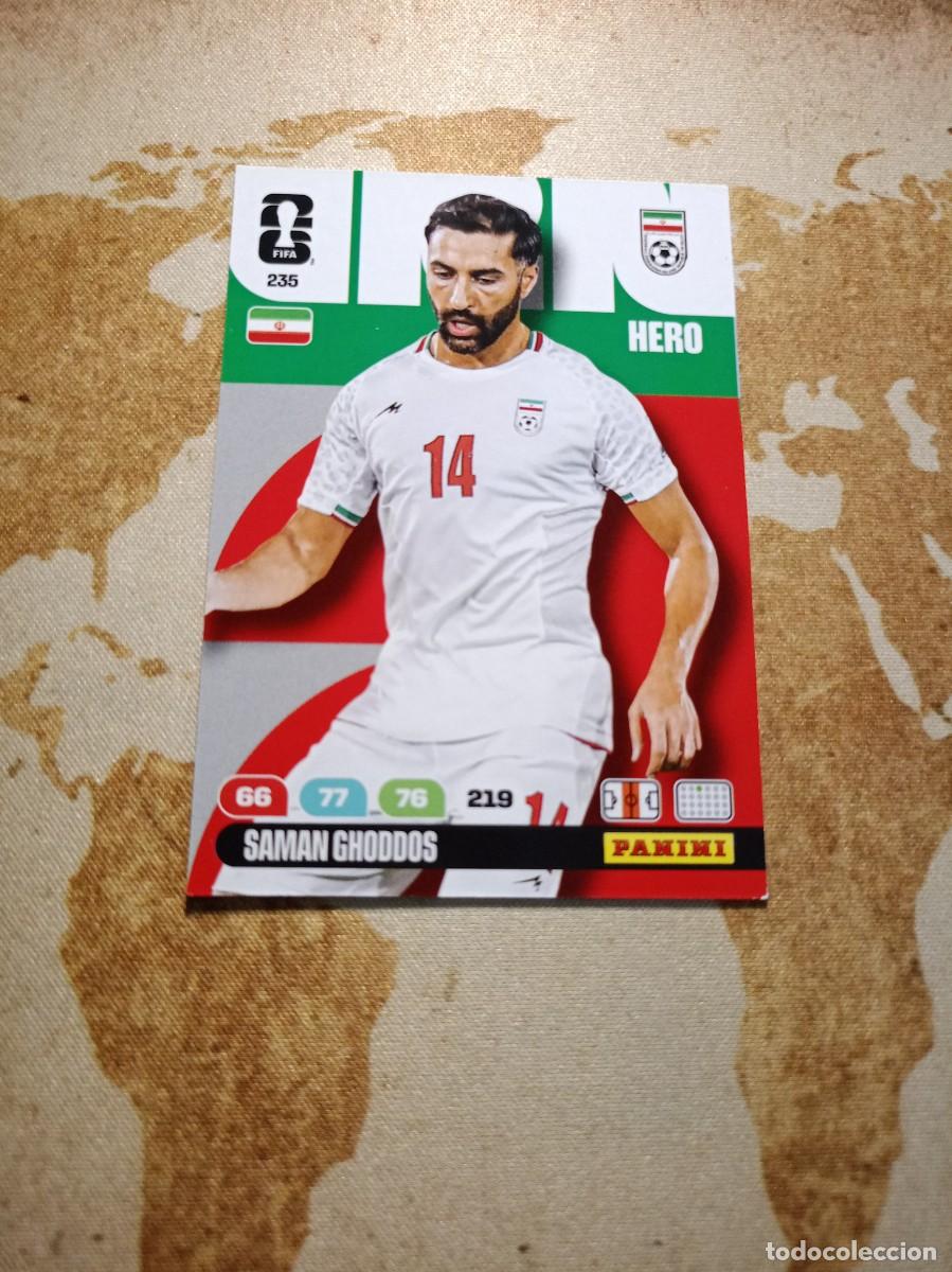 Cromos de f&uacute;tbol: # Ir&aacute;n 235 SAMAN GHODDOS Adrenalyn WORLD cup 2026