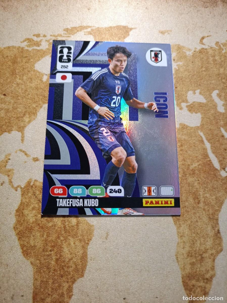 Cromos de f&uacute;tbol: # Jap&oacute;n 252 TAKEFUSA KUBO Adrenalyn WORLD cup 2026