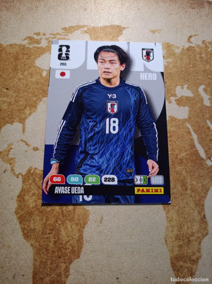 Cromos de f&uacute;tbol: # Jap&oacute;n 261 AYASE UEDA Adrenalyn WORLD cup 2026