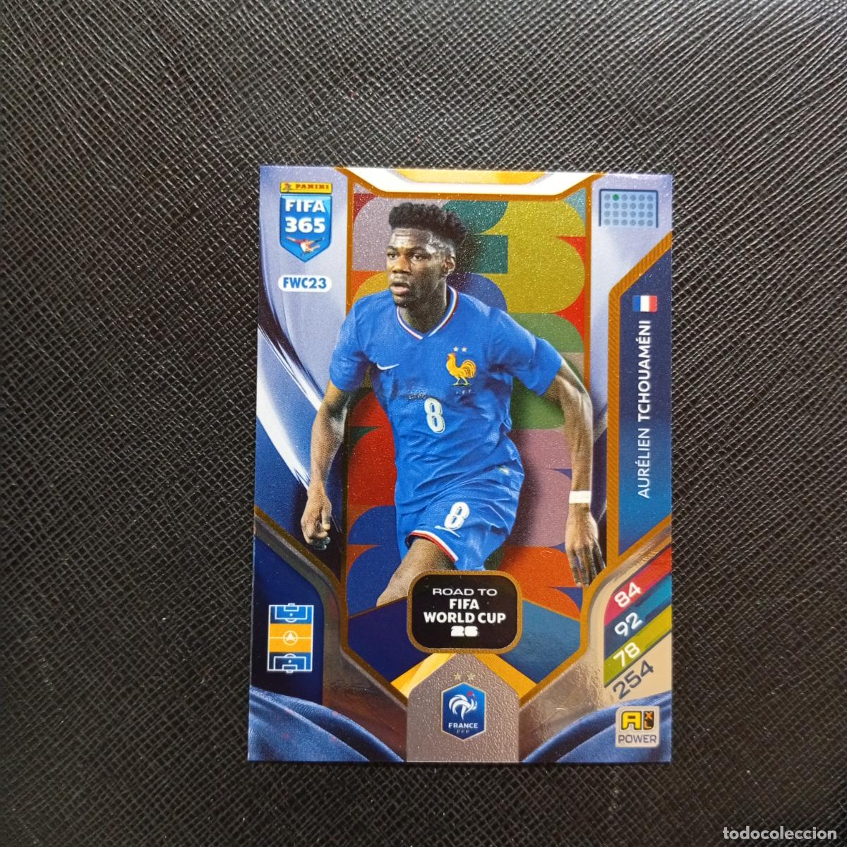 Cromos de f&uacute;tbol: FWC23 TCHOUAMENI FRANCIA ADRENALYN 2025 2026 FIFA 365 CROMO FUTBOL 25 26 - A215 PG51