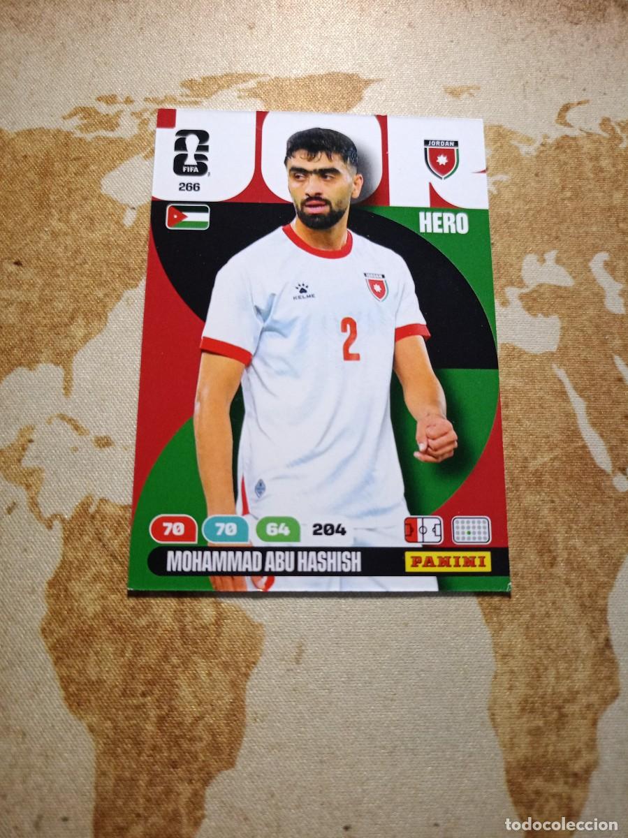 Cromos de f&uacute;tbol: # Jordania 266 MOHAMMAD ABU HASHISH Adrenalyn WORLD cup 2026