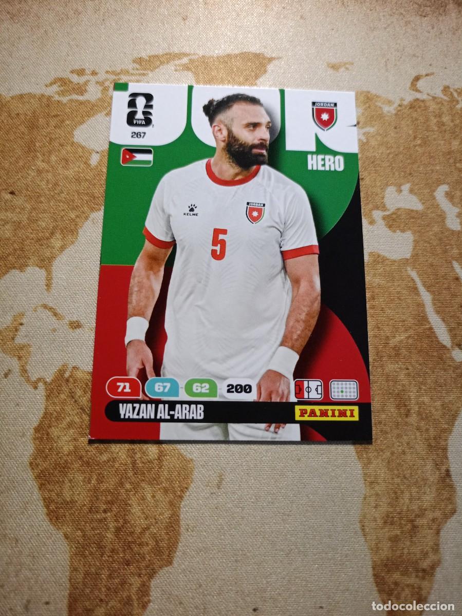 Cromos de f&uacute;tbol: # Jordania 267 YAZAN AL-ARAB Adrenalyn WORLD cup 2026
