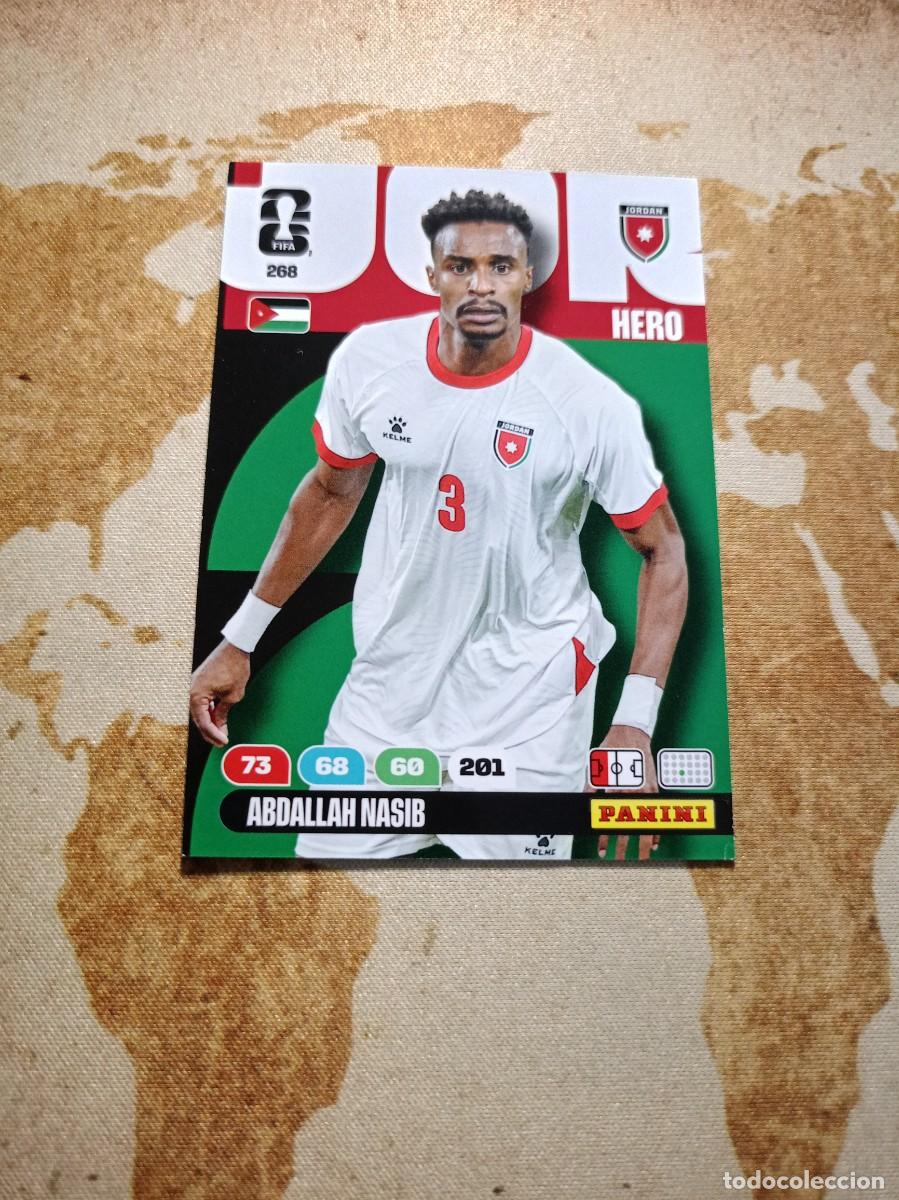 Cromos de f&uacute;tbol: # Jordania 268 ABDALLAH NASIB Adrenalyn WORLD cup 2026