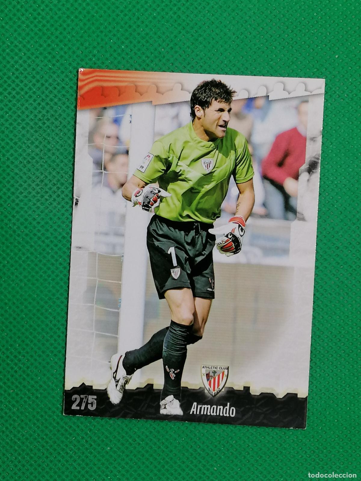 Cromos de f&uacute;tbol: 275 ARMANDO ATHLETIC ⚽ MUNDICROMO LAS FICHAS DE LA LIGA 08 09 2008 2009 ⚽