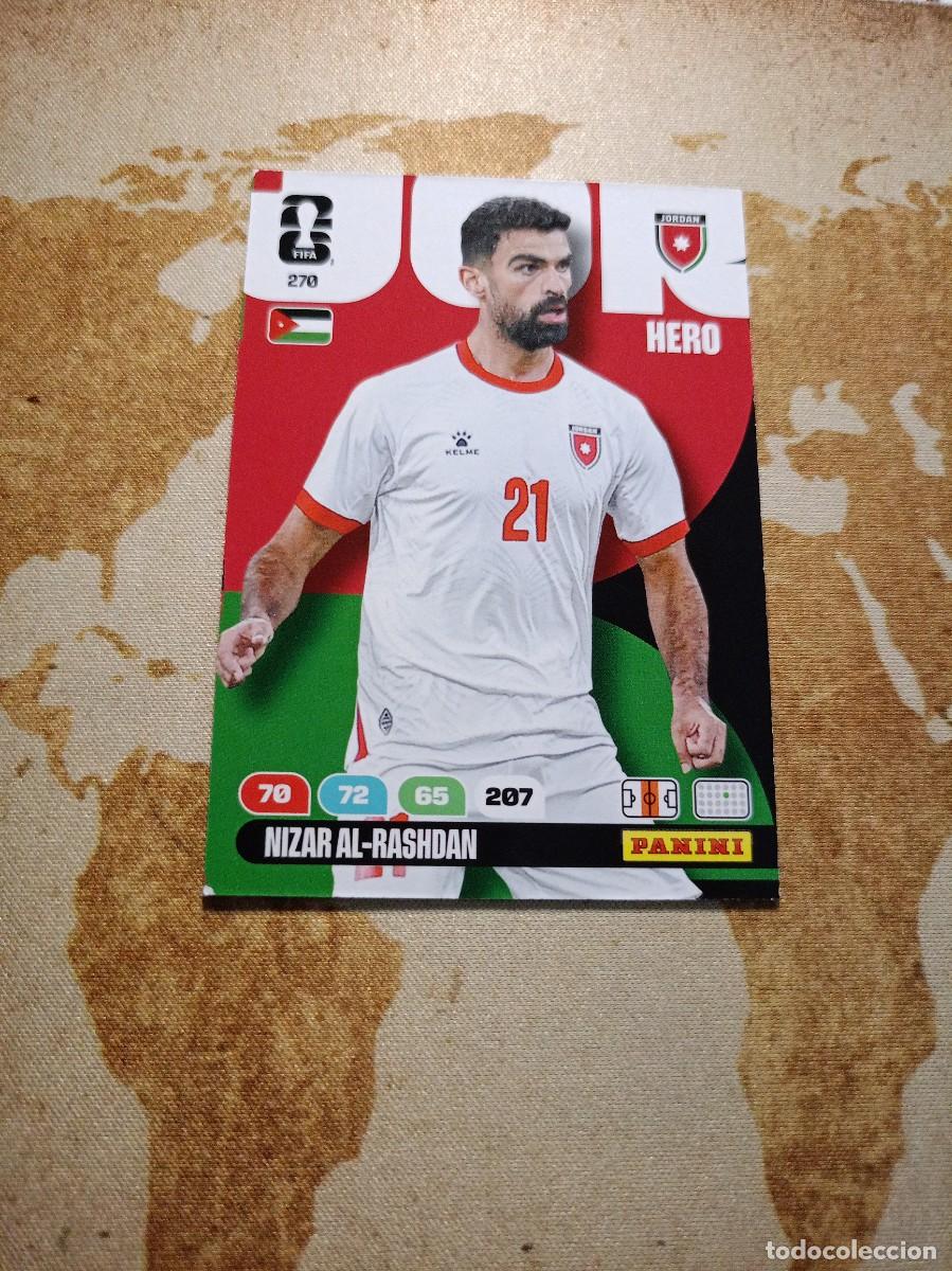 Cromos de f&uacute;tbol: # Jordania 270 NIZAR AL-RASHDAN Adrenalyn WORLD cup 2026