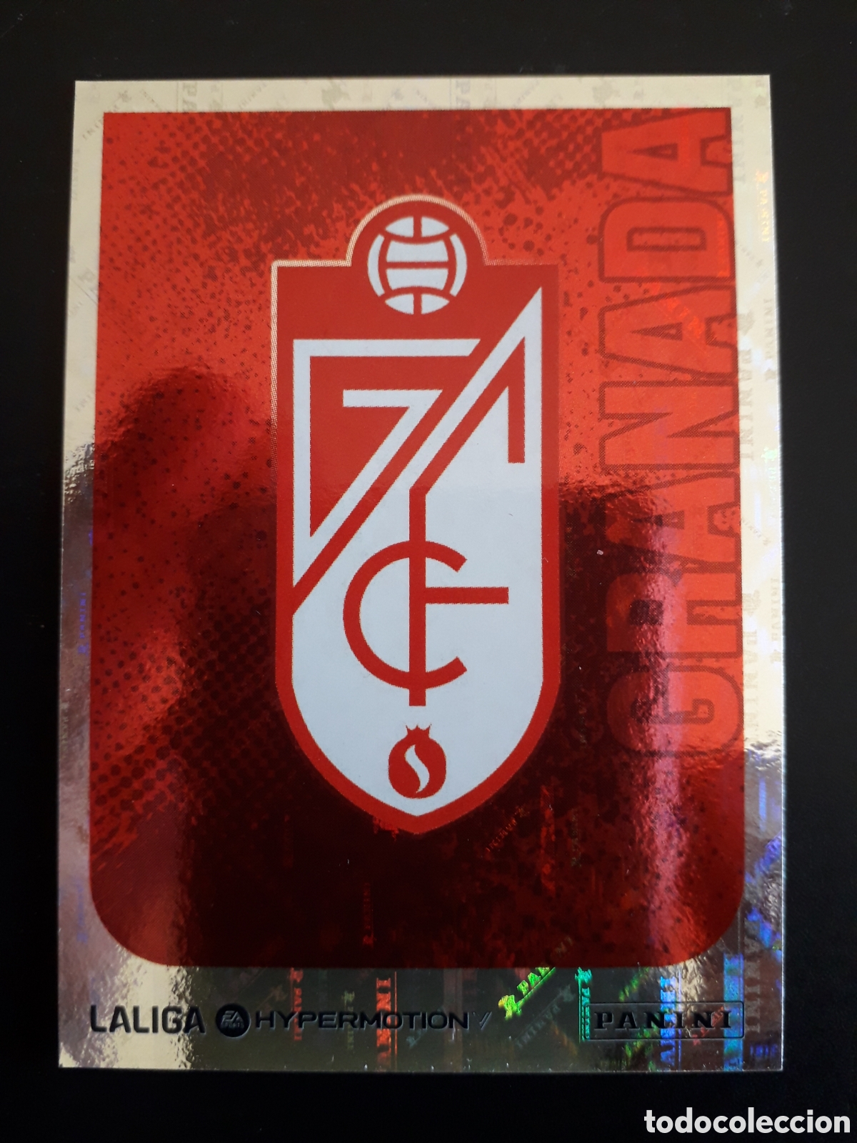 Cromos de f&uacute;tbol: ESCUDO GRANADA N&deg; 211 LALIGA HYPERMOTION 25 26 2025 2026 PANINI SIN PEGAR PEDIDO M&Iacute;NIMO 3&euro;