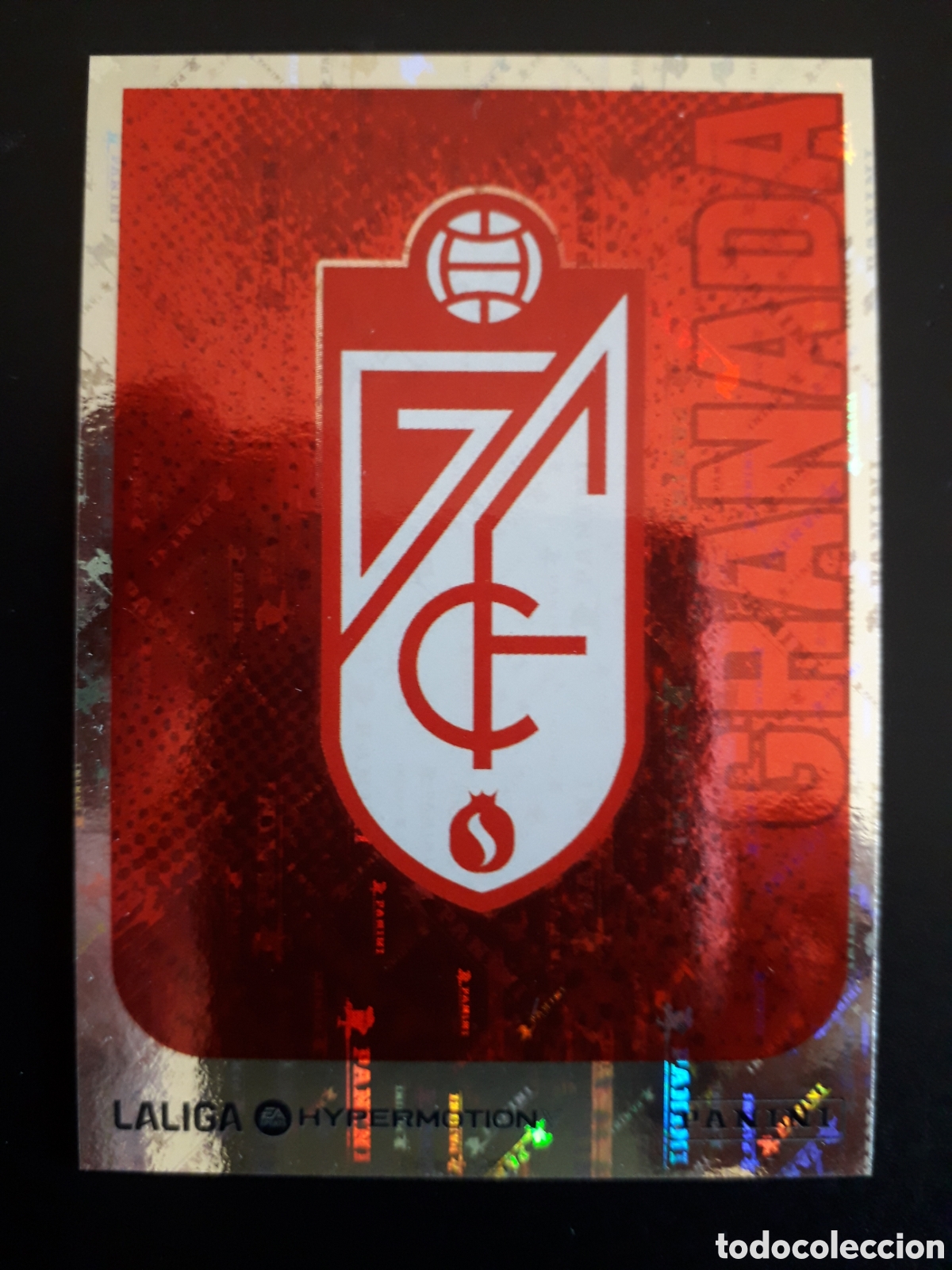 Cromos de f&uacute;tbol: ESCUDO GRANADA N&deg; 211 LALIGA HYPERMOTION 25 26 2025 2026 PANINI SIN PEGAR PEDIDO M&Iacute;NIMO 3&euro;