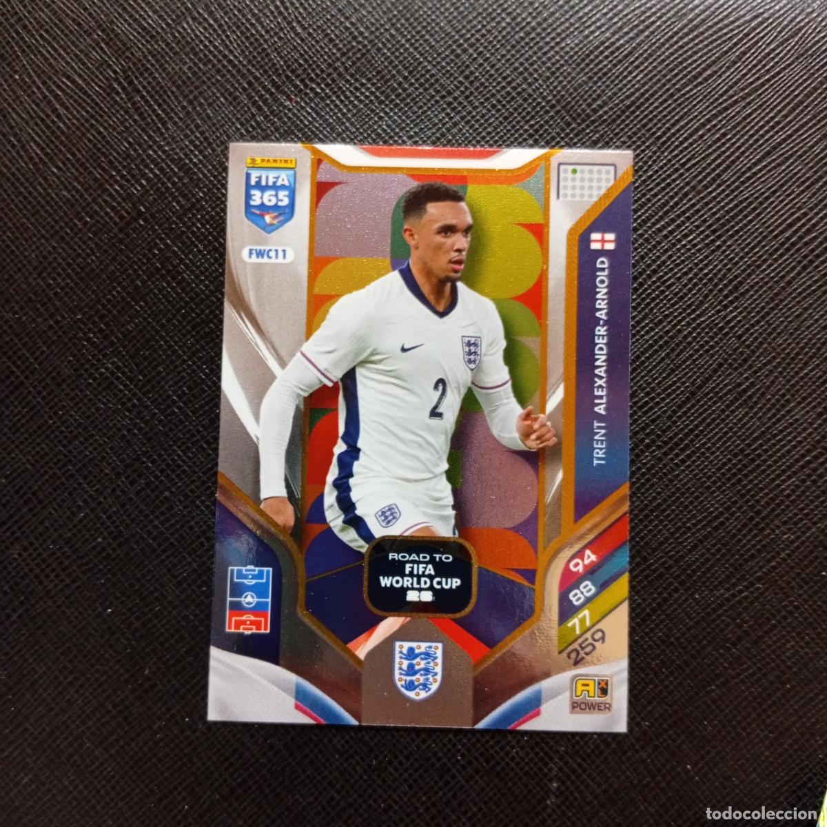 Cromos de f&uacute;tbol: FWC11 ALEXANDER ARNOLD INGLATERRA ADRENALYN 2025 2026 FIFA 365 CROMO FUTBOL 25 26 - A215 PG53